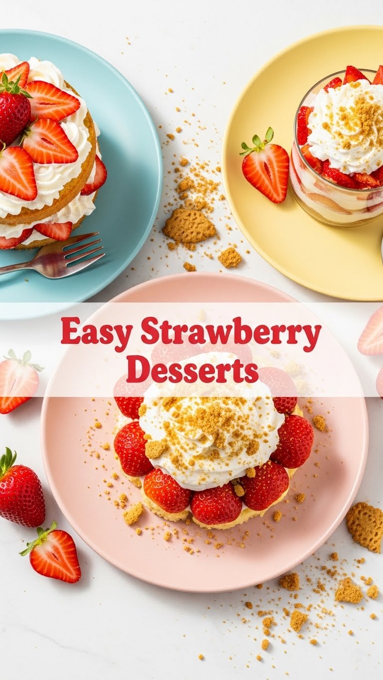 Easy Strawberry Desserts