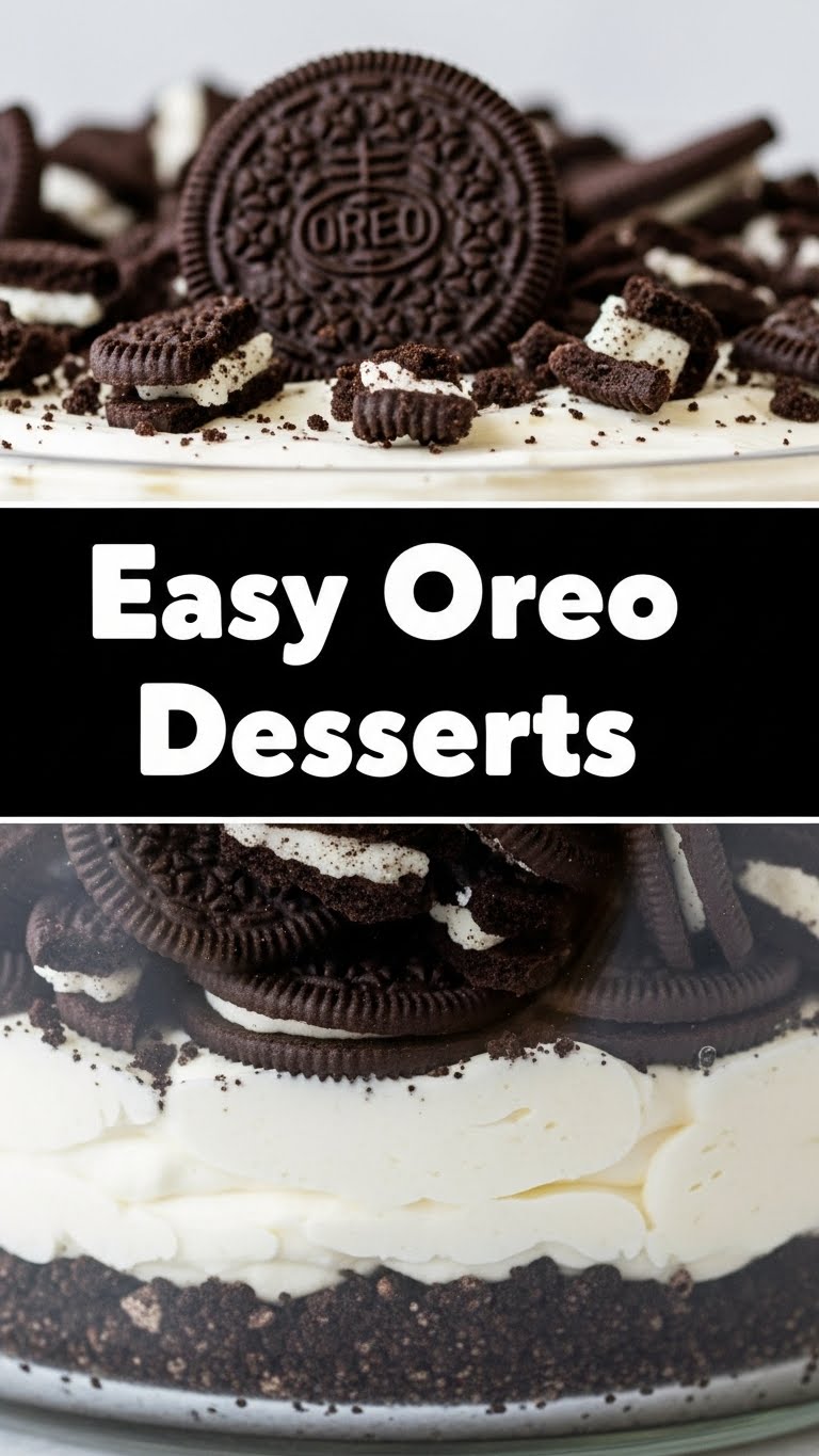Easy Oreo Desserts
