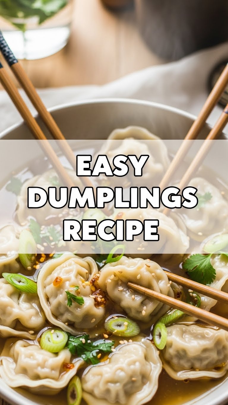 Easy Dumplings Recipe