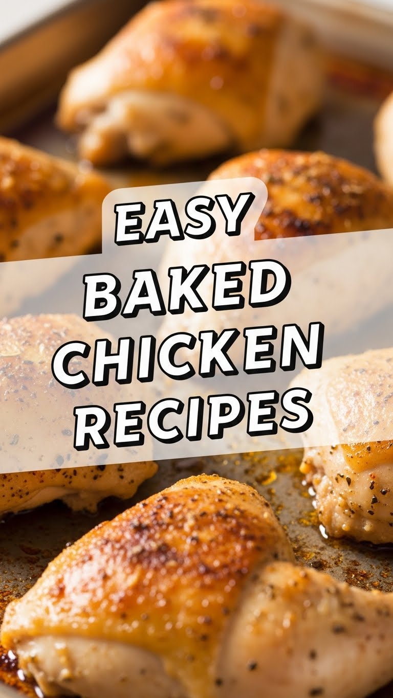 Easy Baked Chicken Recipes
