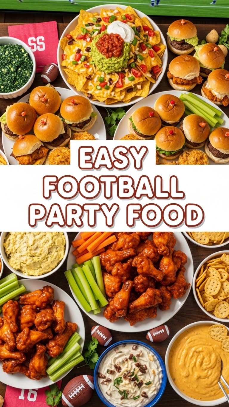 Easy Football Party Food