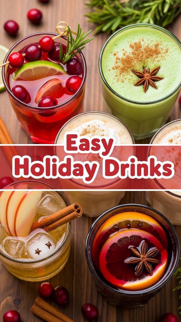 Easy Holiday Drinks