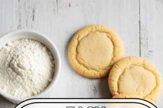 Easy Sugar Cookie Recipe 3 Ingredients