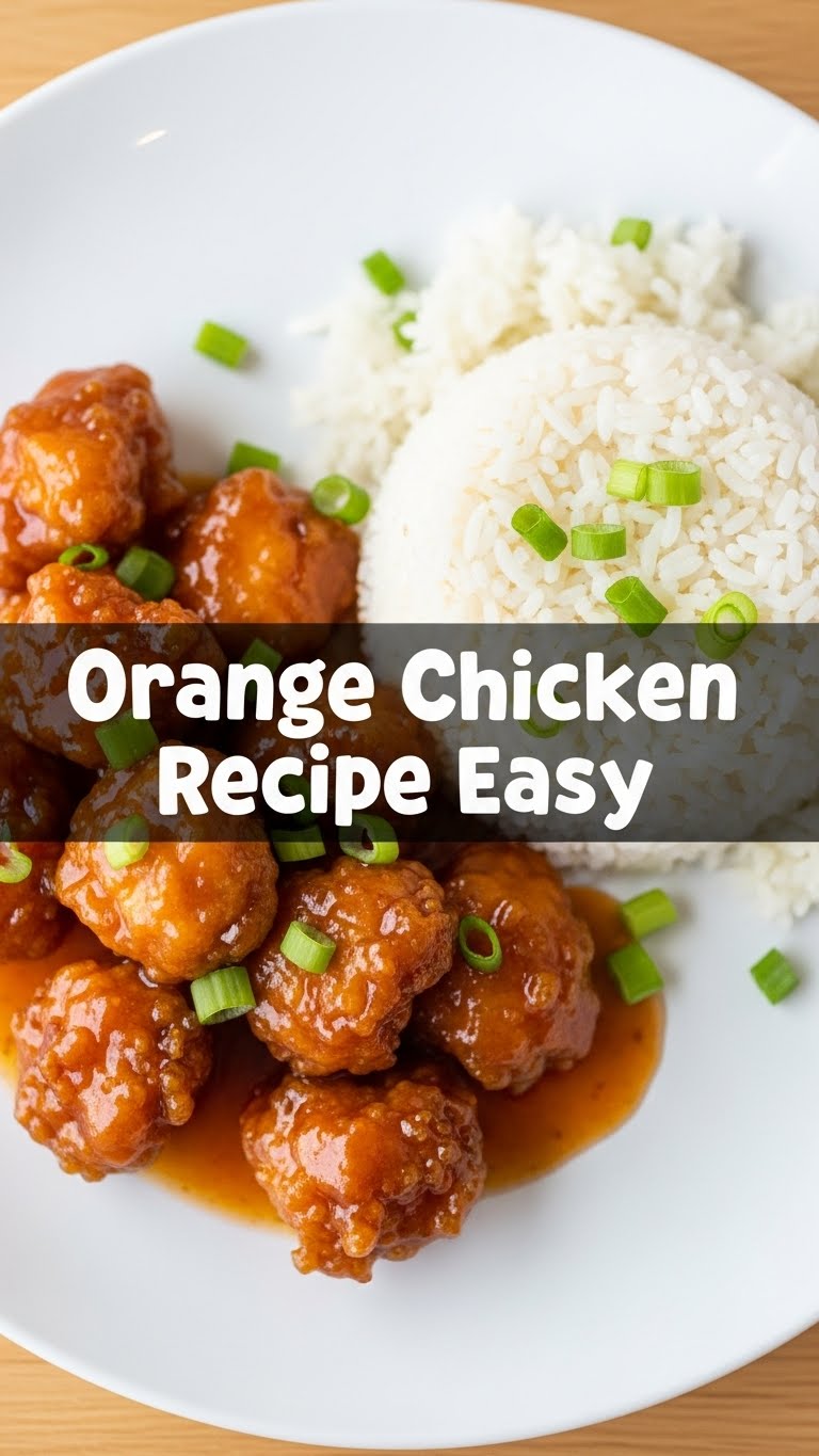 Orange Chicken Recipe Easy