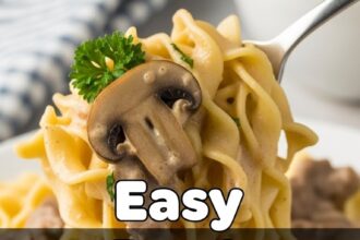 Easy Beef Stroganoff Recipe