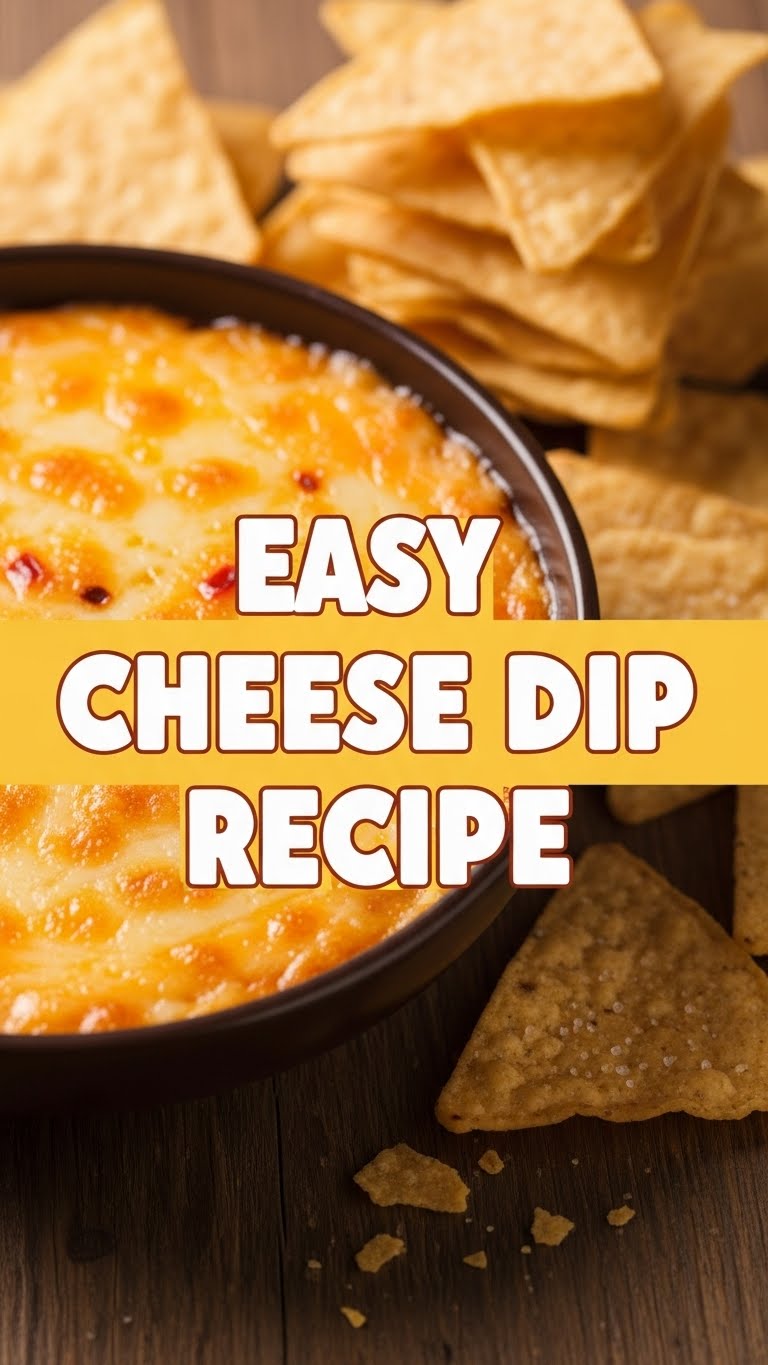 Easy Cheese Dip Recipe