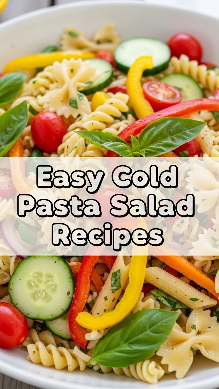 Easy Cold Pasta Salad Recipes
