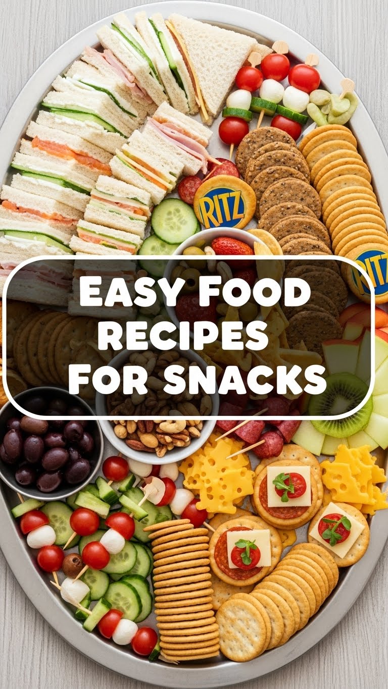 Easy Food Recipes For Snacks