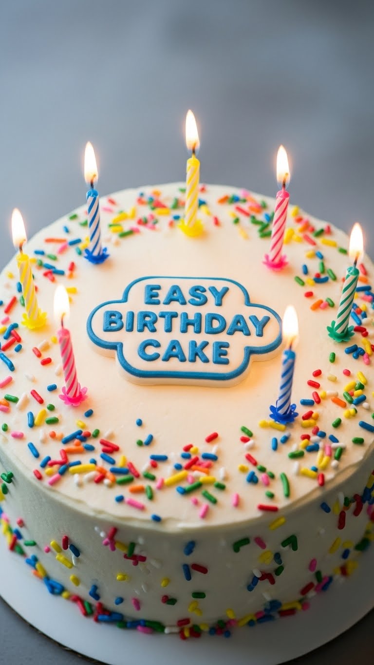 Easy Birthday Cake