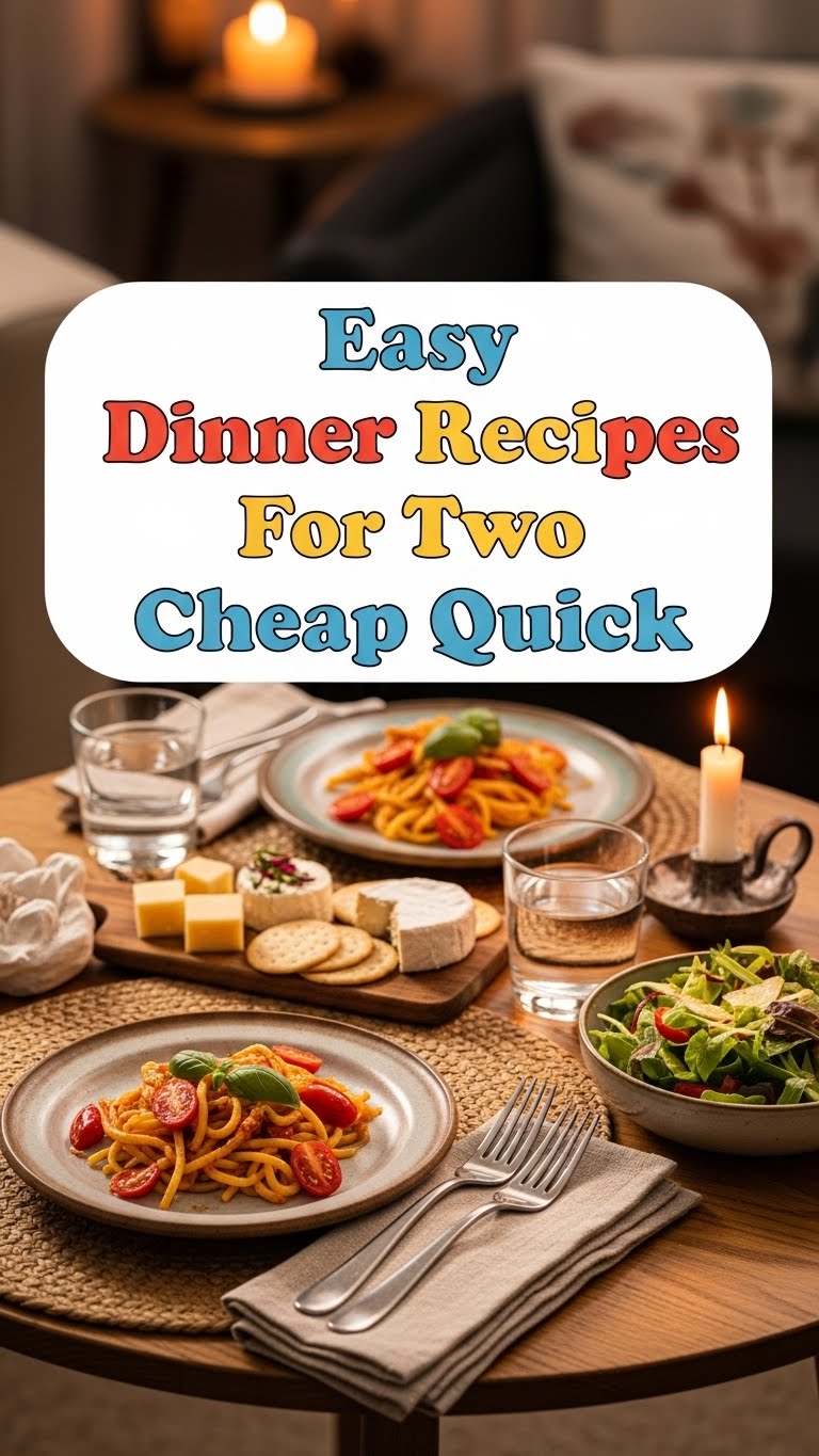 Easy Dinner Recipes For Two Cheap Quick