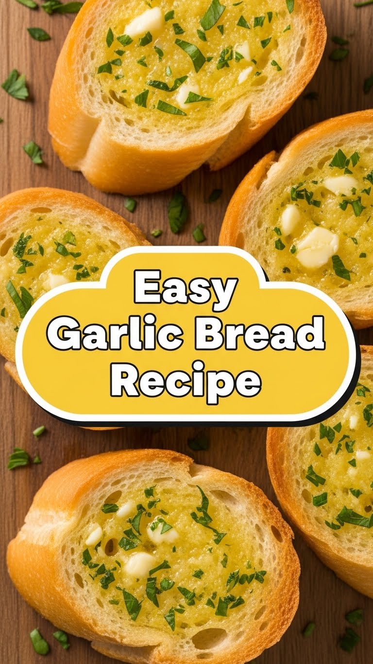 Easy Garlic Bread Recipe