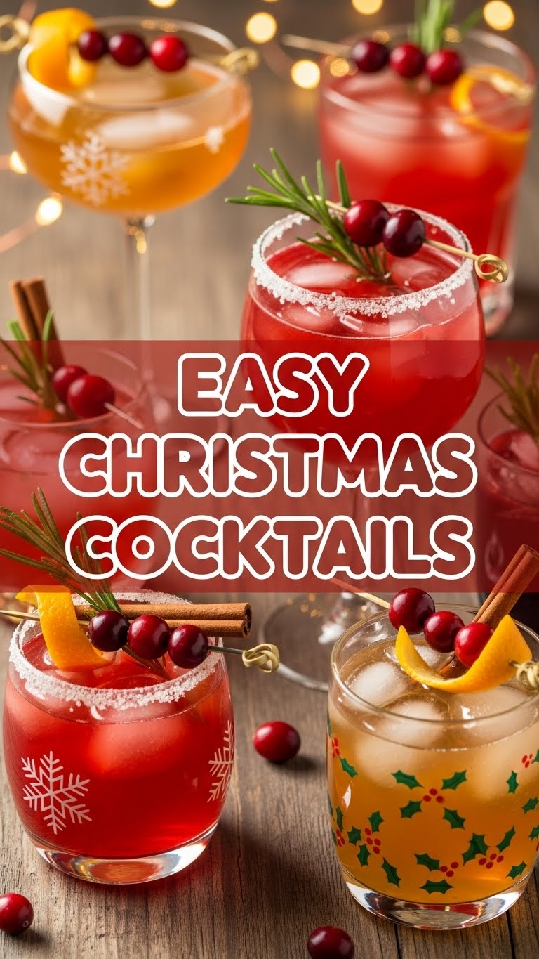 Easy Christmas Cocktails