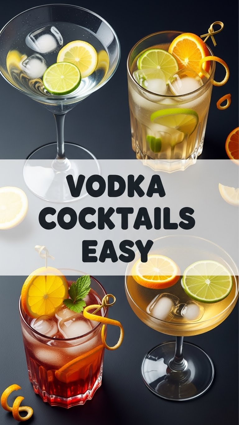Vodka Cocktails Easy