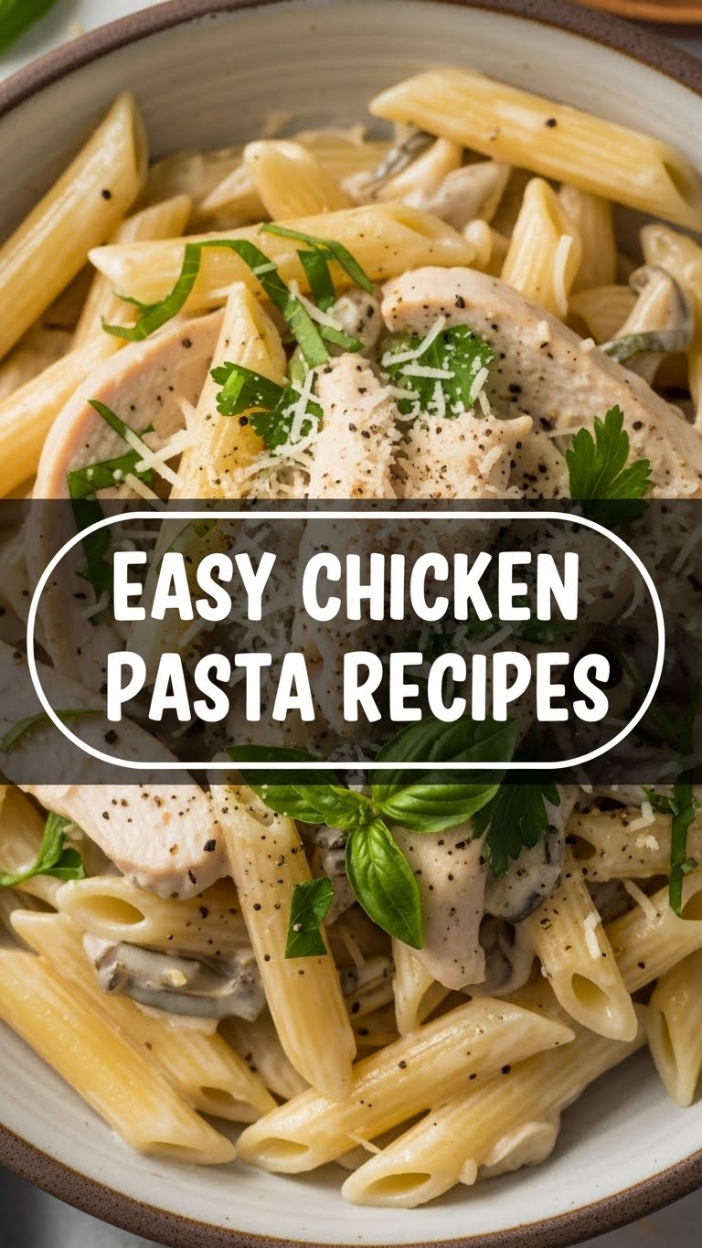 Easy Chicken Pasta Recipes