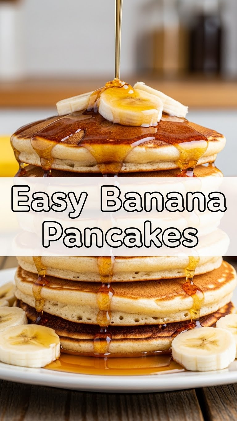 Easy Banana Pancakes
