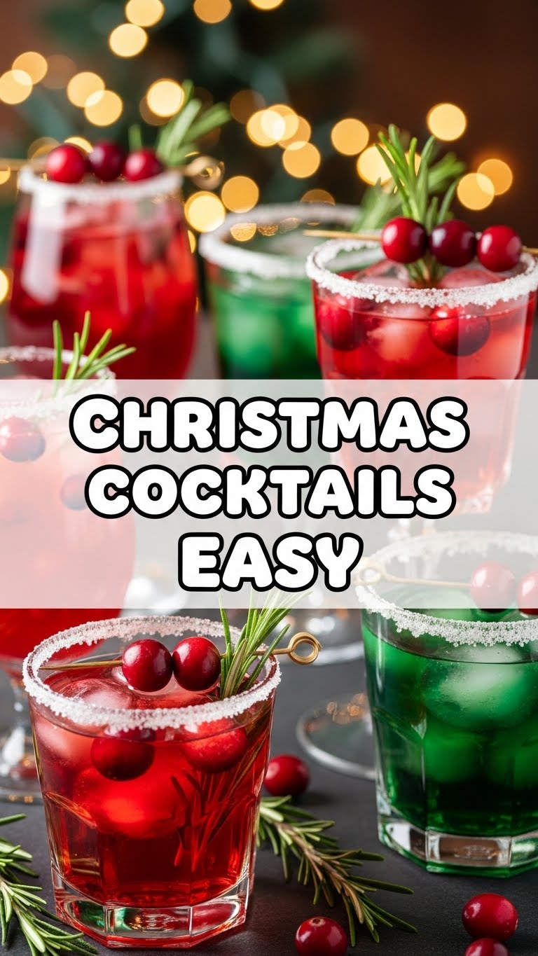 Christmas Cocktails Easy