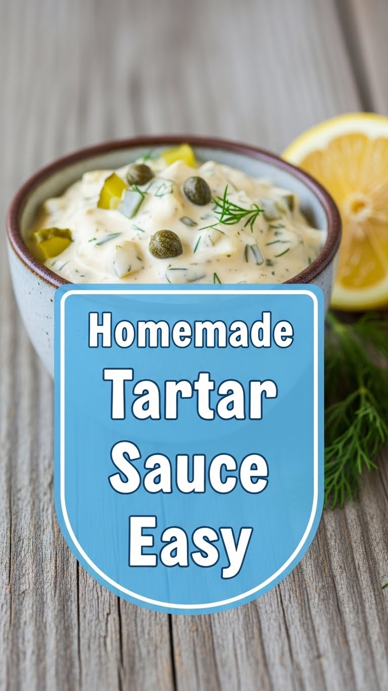 Homemade Tartar Sauce Easy