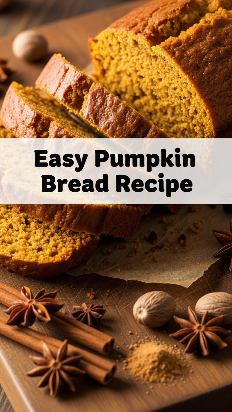 Easy Pumpkin Bread Recipe
