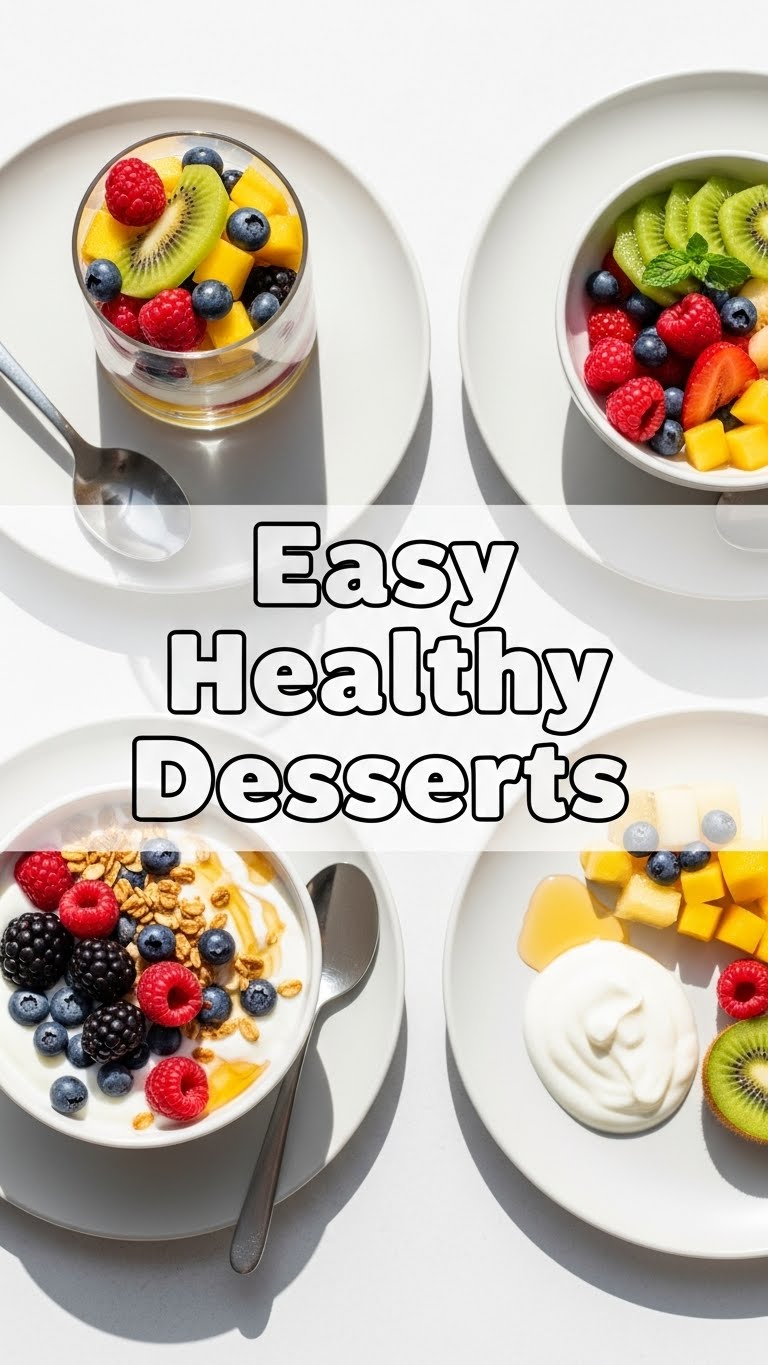Easy Healthy Desserts
