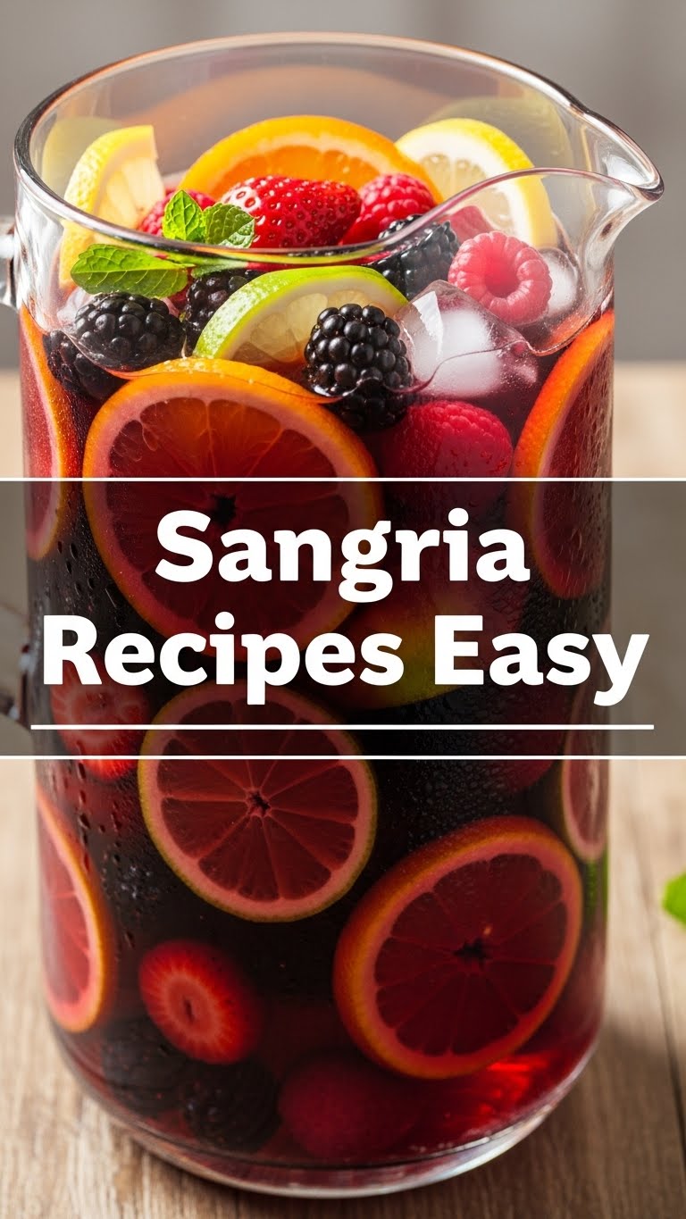 Sangria Recipes Easy
