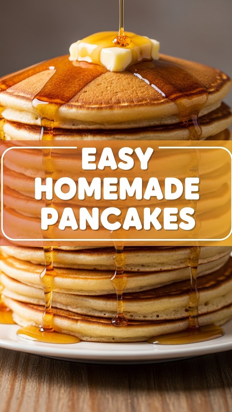 Easy Homemade Pancakes