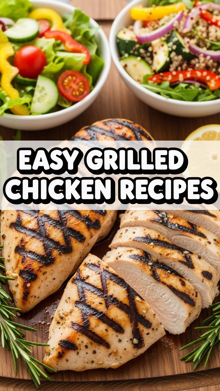 Easy Grilled Chicken Recipes