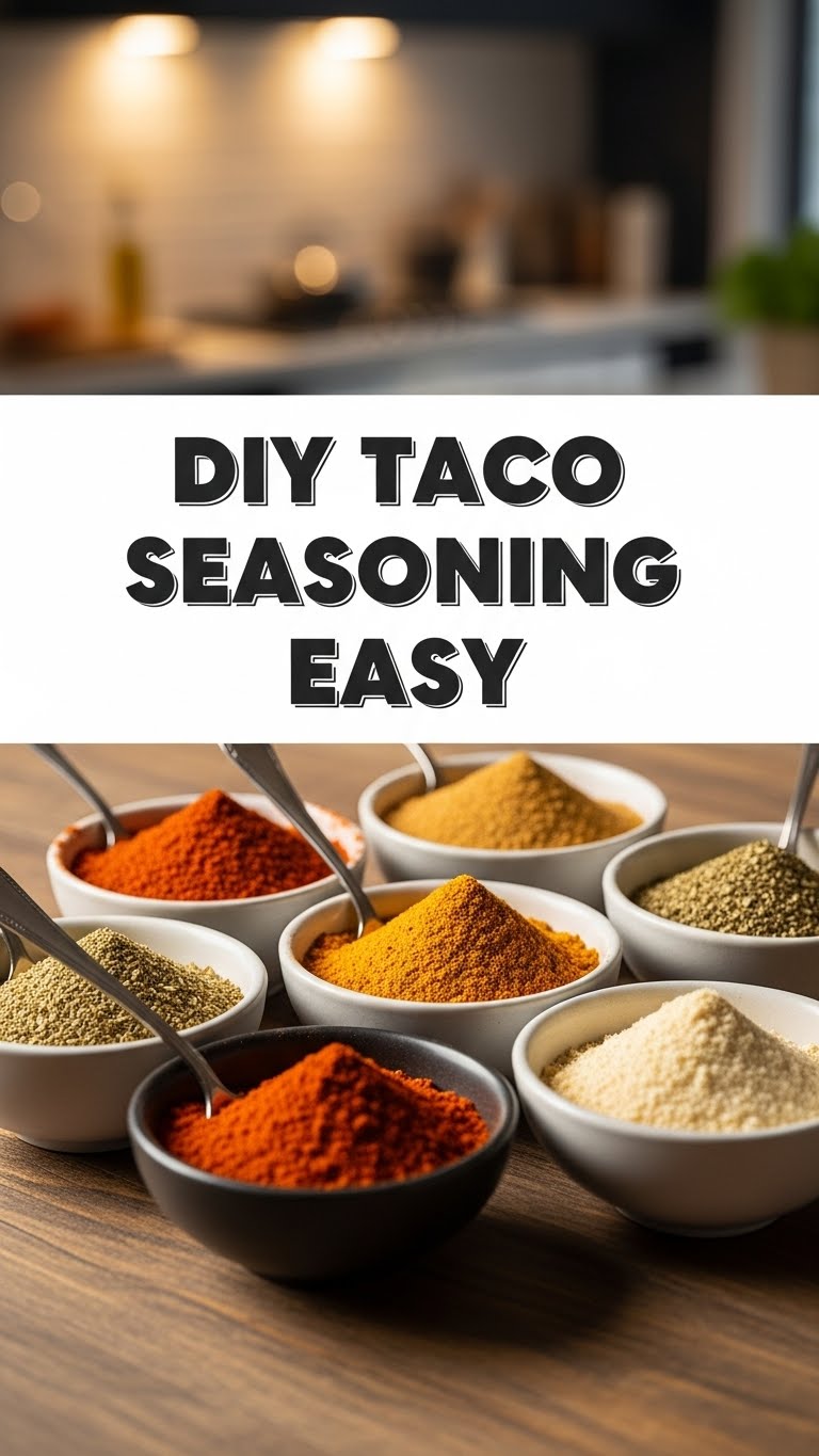 Diy Taco Seasoning Easy