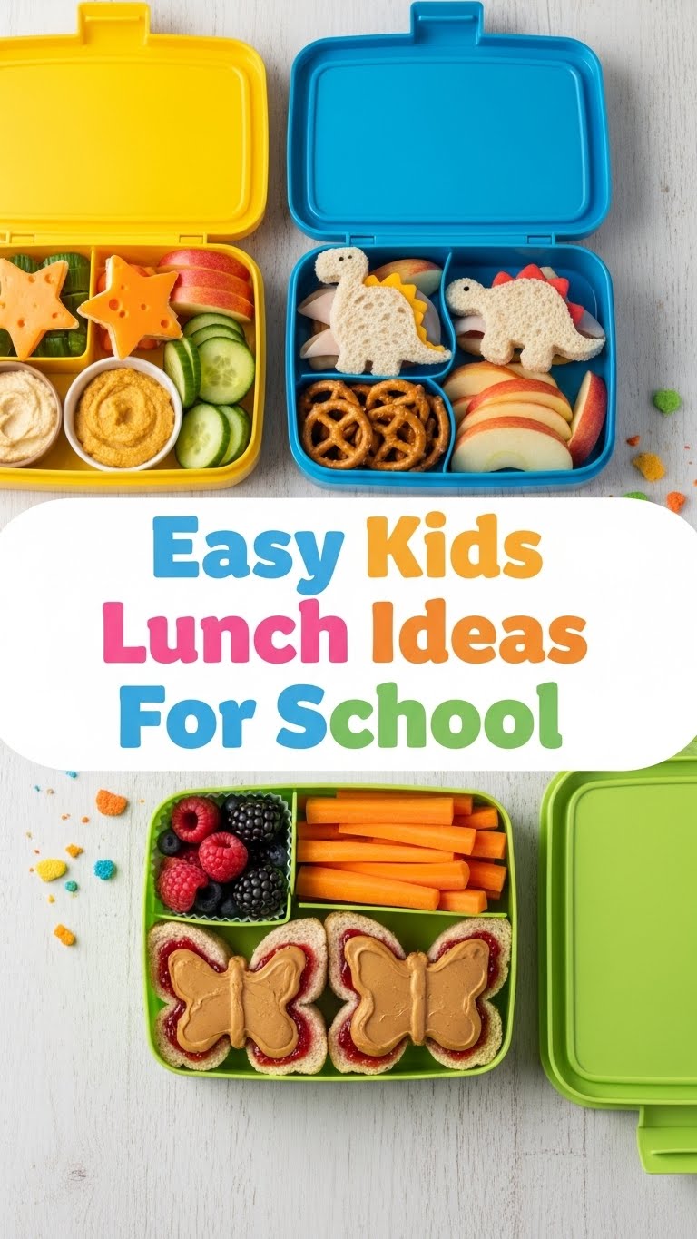 Easy Kids Lunch Ideas For School