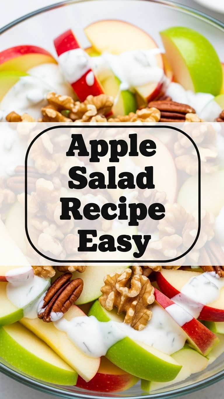Apple Salad Recipe Easy