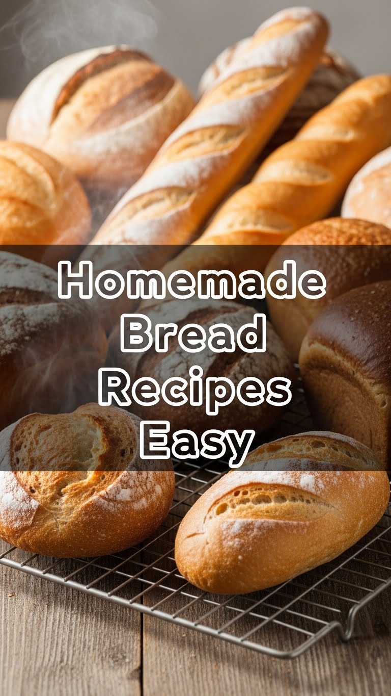 Homemade Bread Recipes Easy