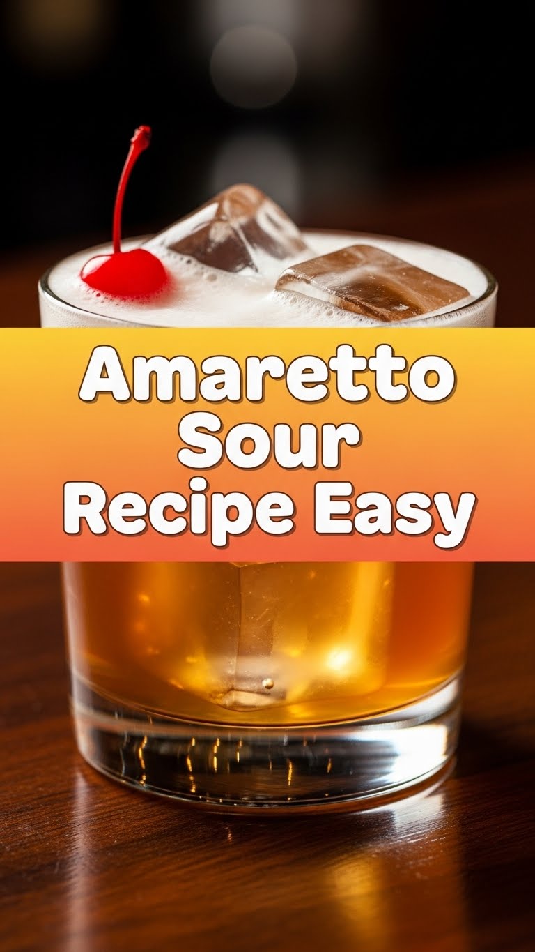 Amaretto Sour Recipe Easy