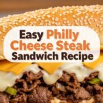 Easy Philly Cheese Steak Sandwich Recipe