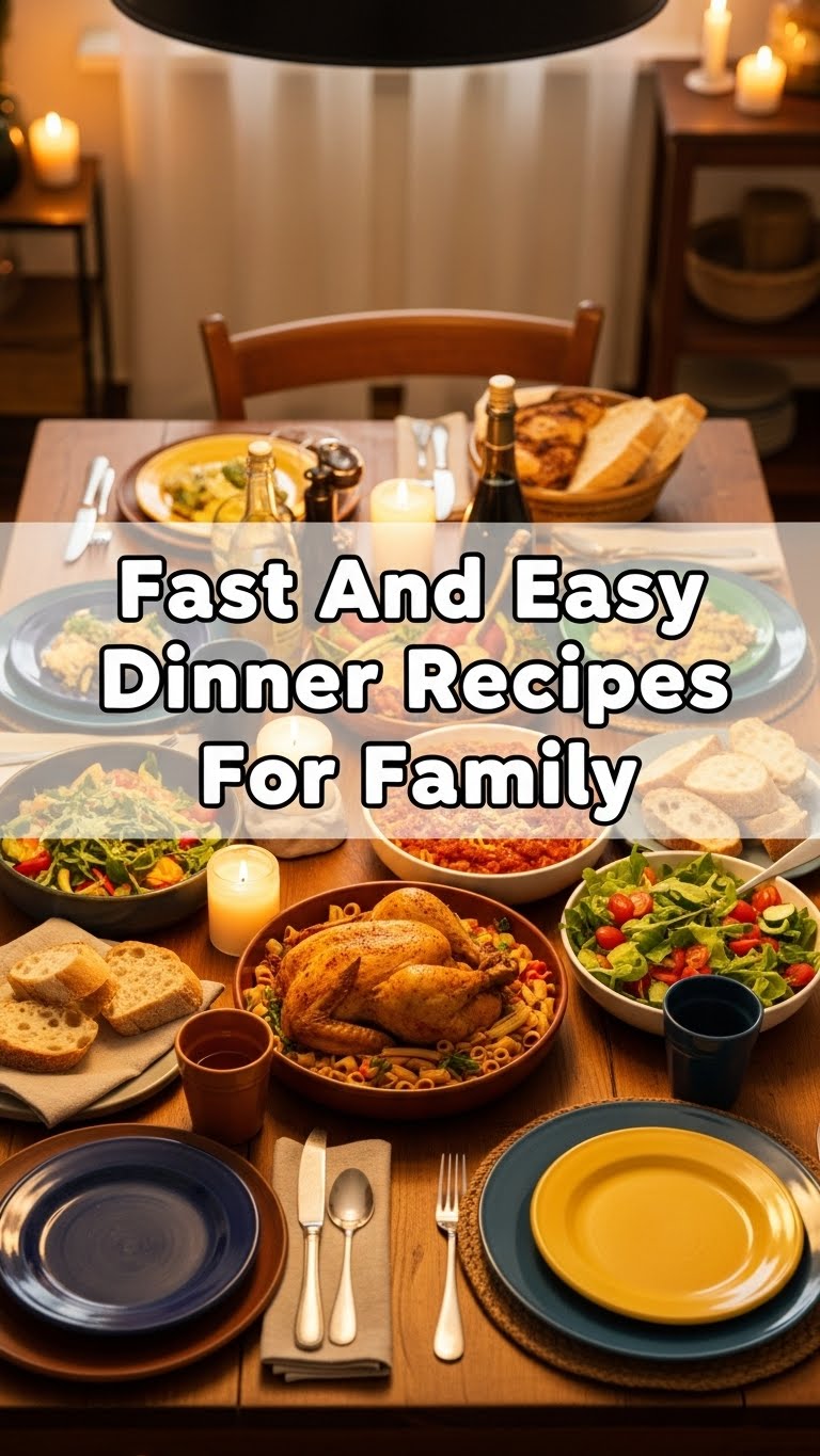 Fast And Easy Dinner Recipes For Family