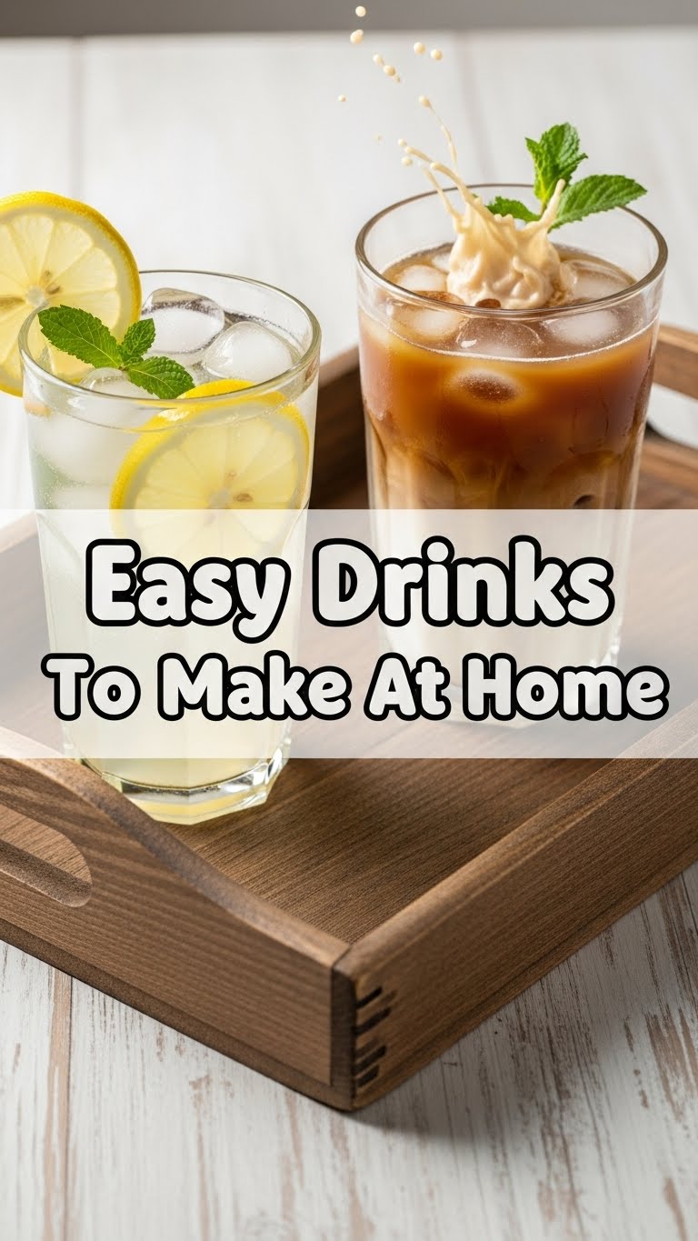 Easy Drinks To Make At Home