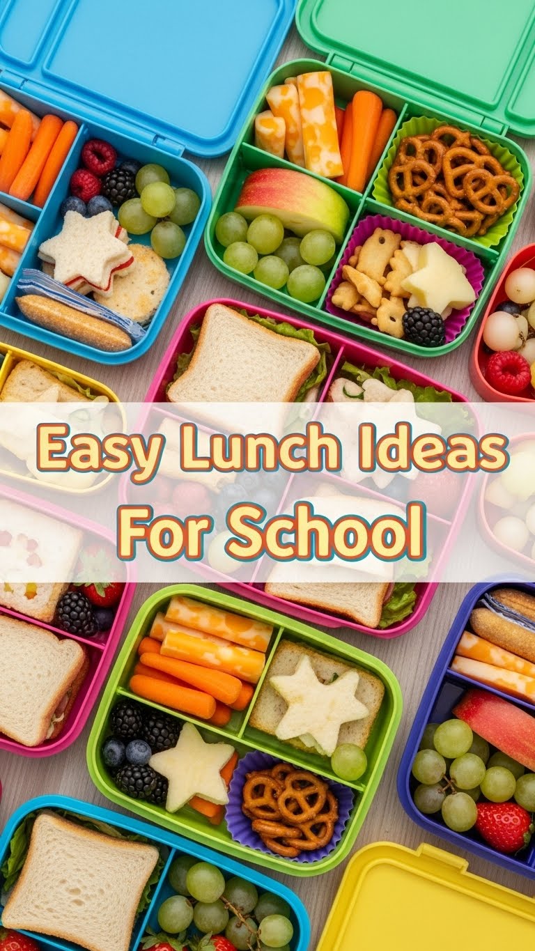 Easy Lunch Ideas For School