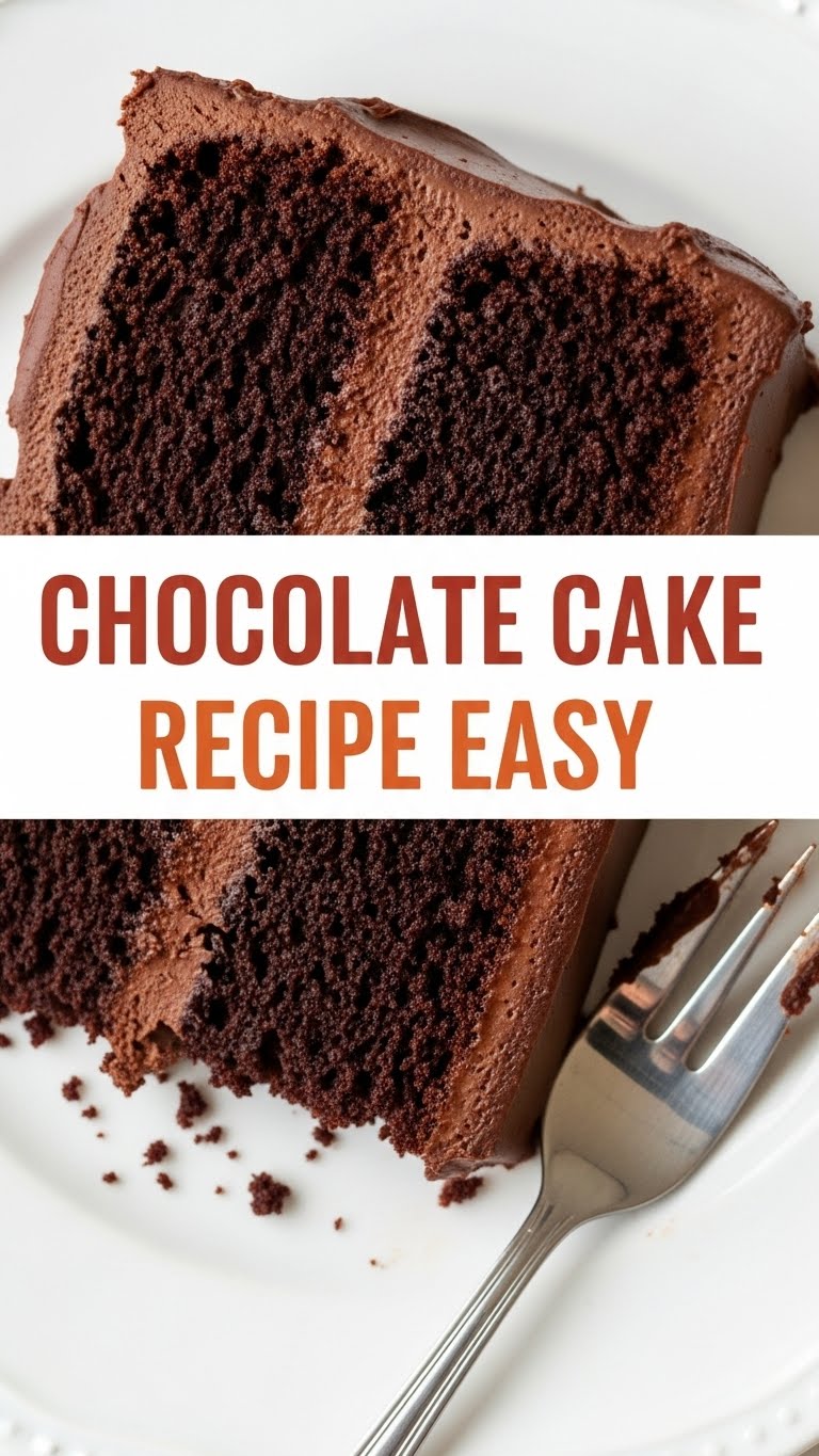 Chocolate Cake Recipe Easy