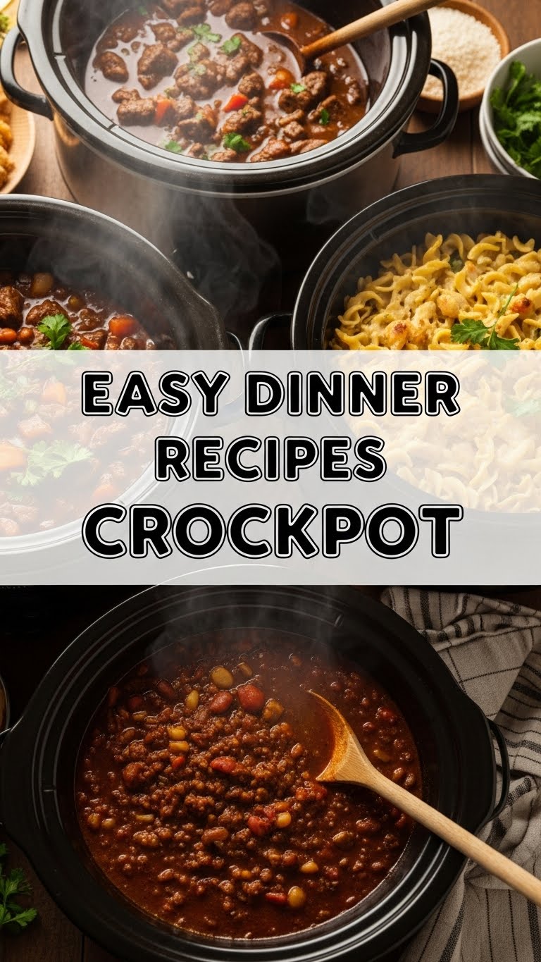Easy Dinner Recipes Crockpot