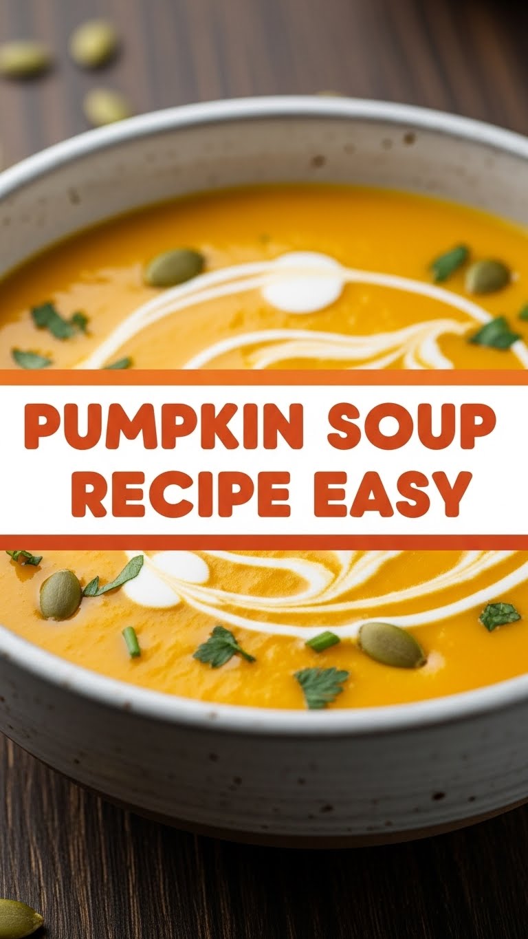 Pumpkin Soup Recipe Easy