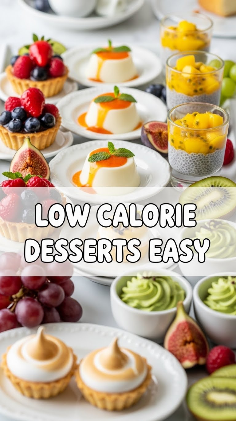 Low Calorie Desserts Easy