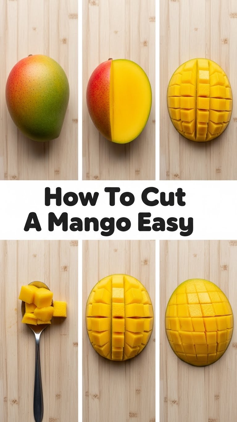 How To Cut A Mango Easy