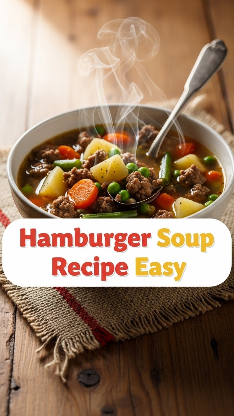 Hamburger Soup Recipe Easy
