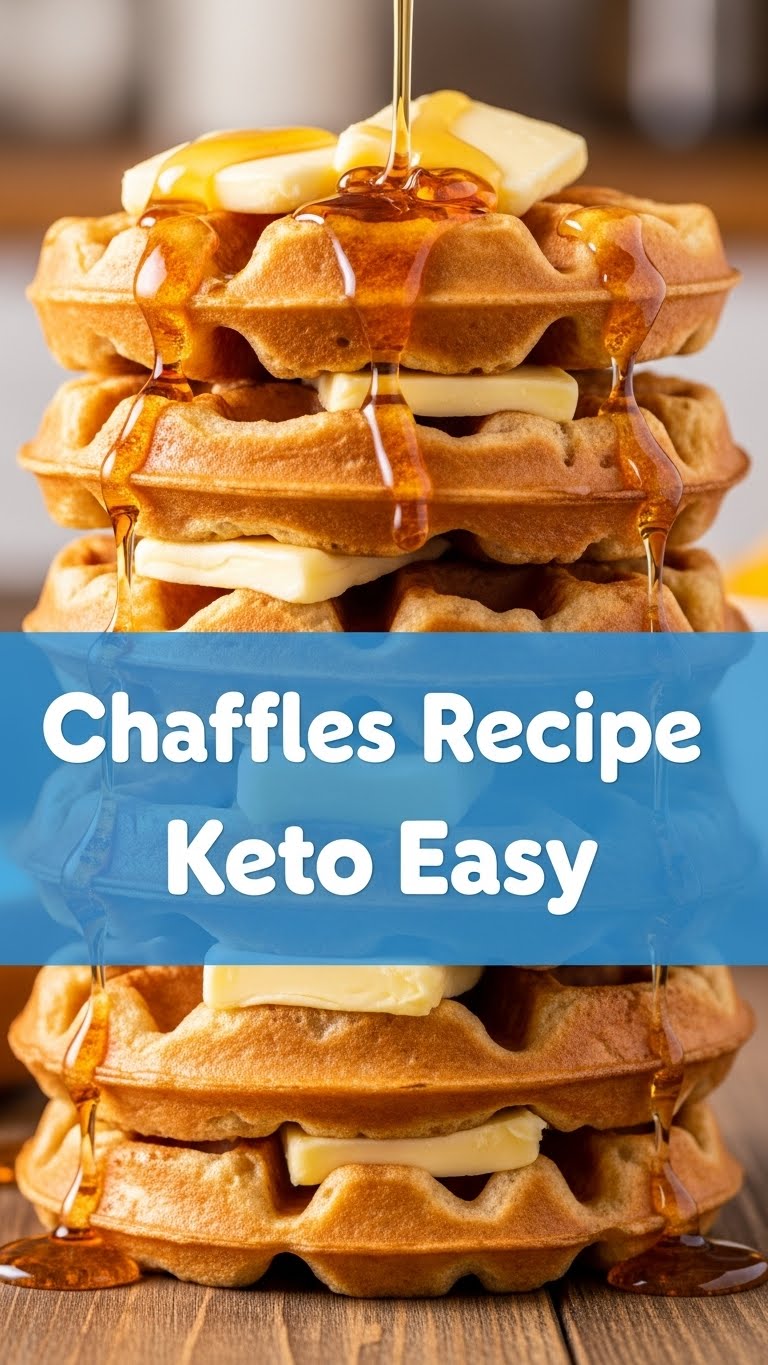 Chaffles Recipe Keto Easy
