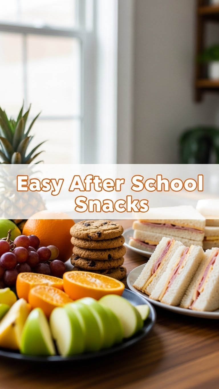 Easy After School Snacks