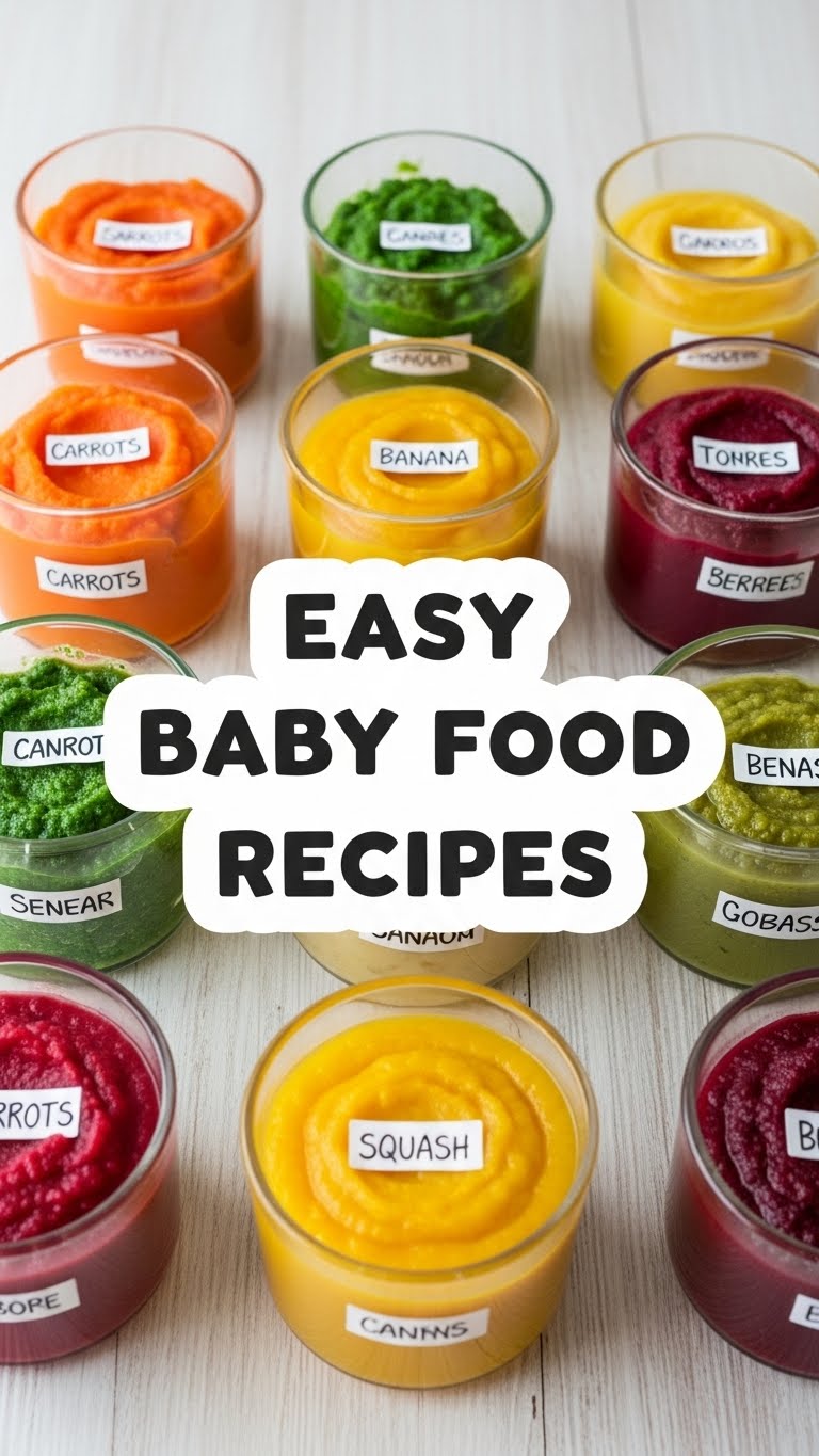 Easy Baby Food Recipes