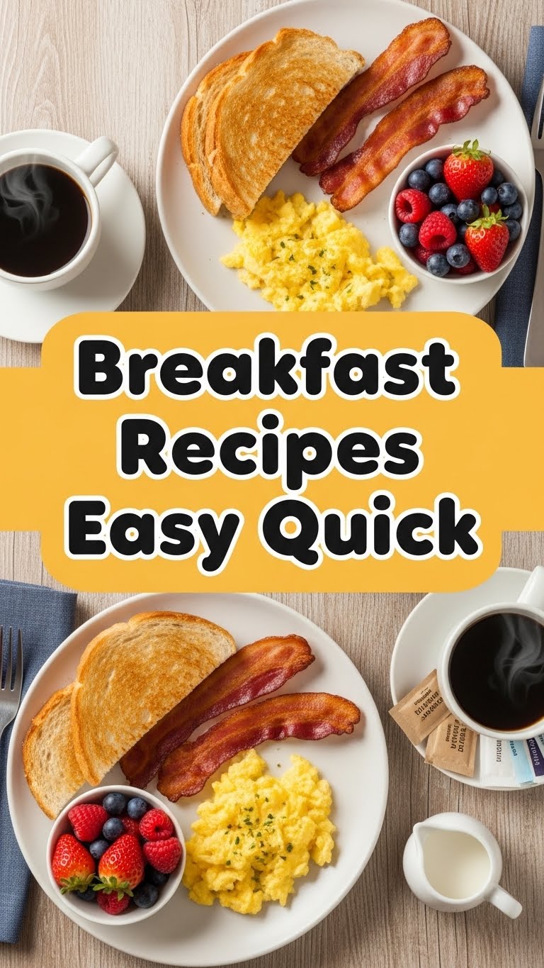 Breakfast Recipes Easy Quick