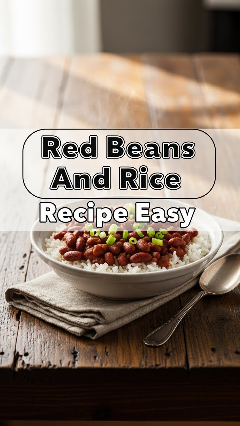 Red Beans And Rice Recipe Easy