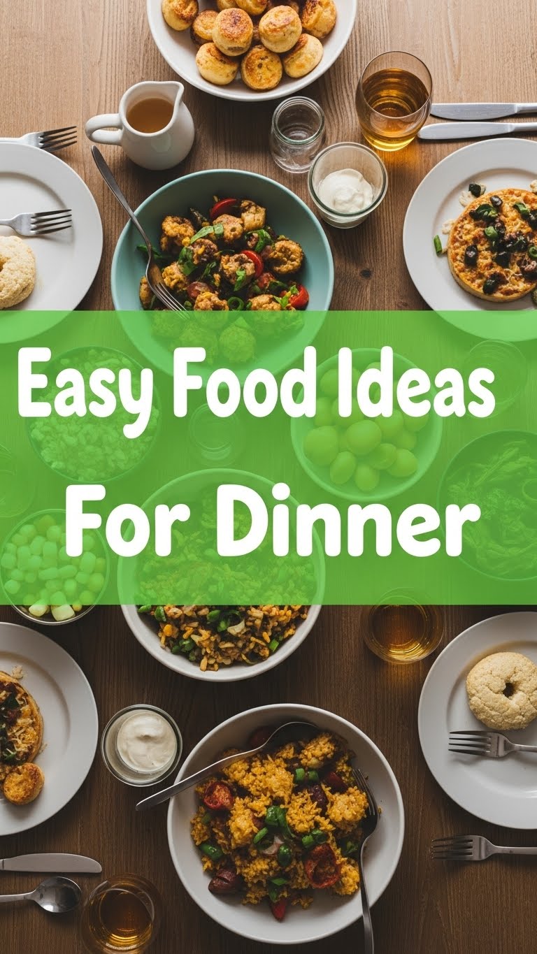 Easy Food Ideas For Dinner