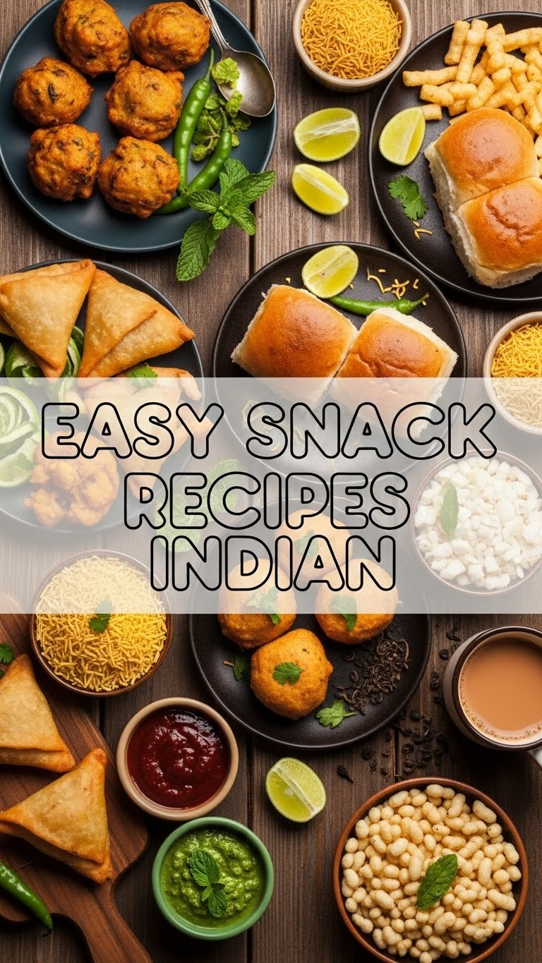 Easy Snack Recipes Indian