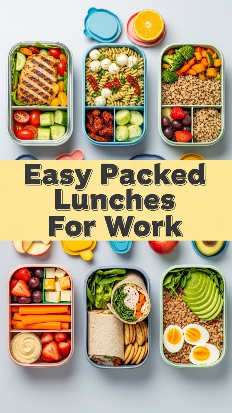 Easy Packed Lunches For Work