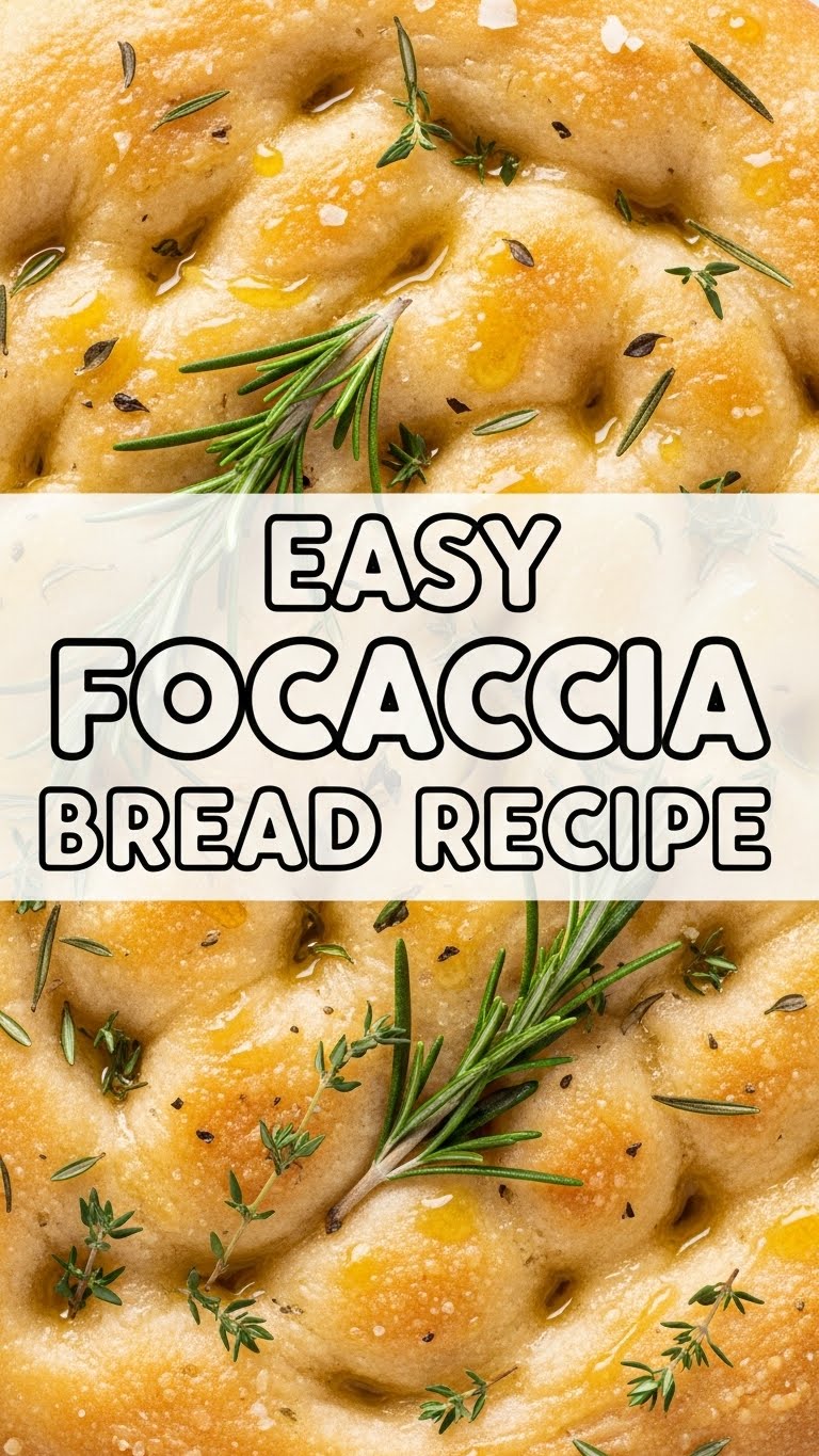 Easy Focaccia Bread Recipe